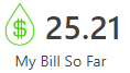 3. Approximate bill for the current month